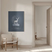 Wall Art Snowglobe Deer Canvas Print