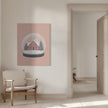 Wall art Christmas Ornament Glass Illustration Canvas Print