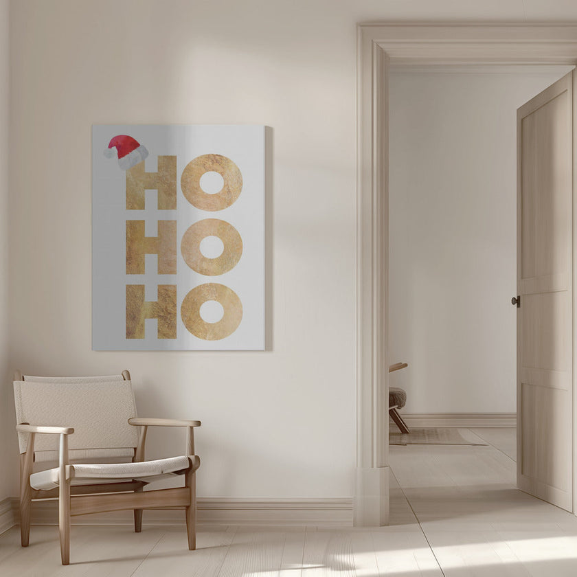 Impression sur toile d'art mural avec typographie 