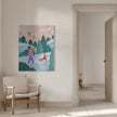 Wall art Snowy Sledge Walk 2 Canvas Print