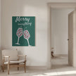 Impression sur toile Wall art Merry Everything