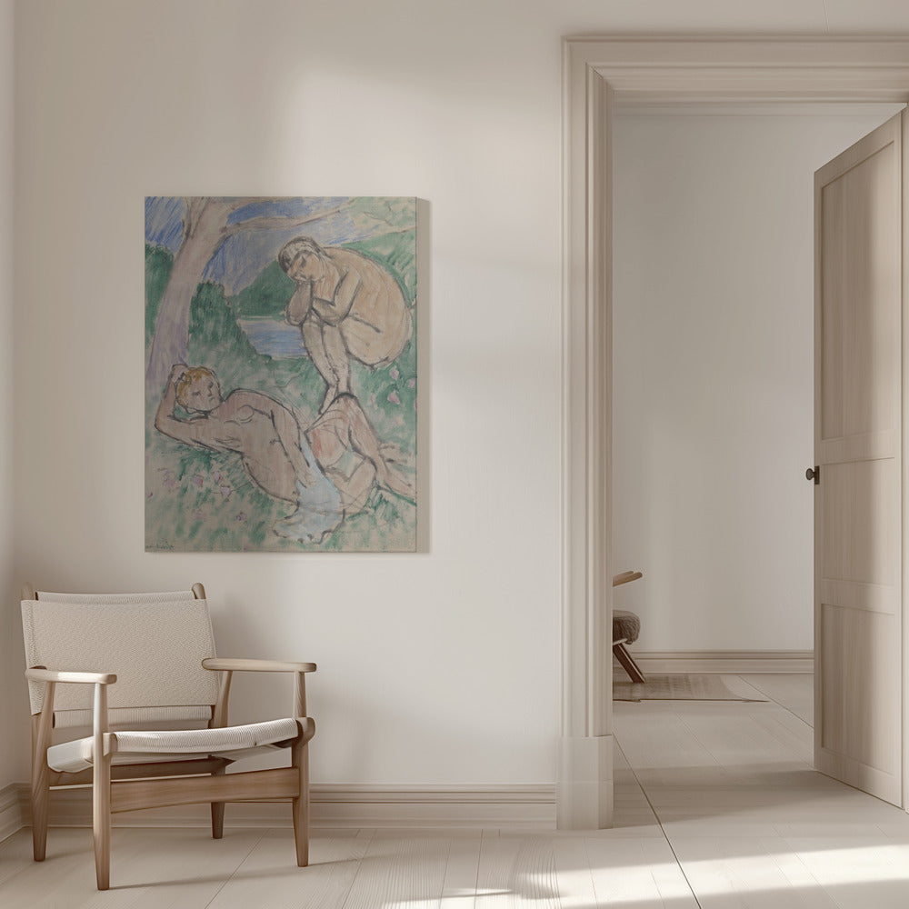 Wall art Baigneuses