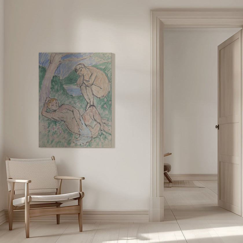 Wall art Baigneuses
