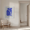 Wall art Nudo Blu III 1952 Bordure