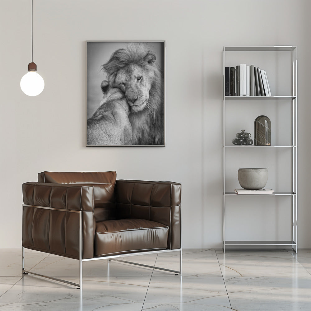 Impression sur toile : Wall art African Love !