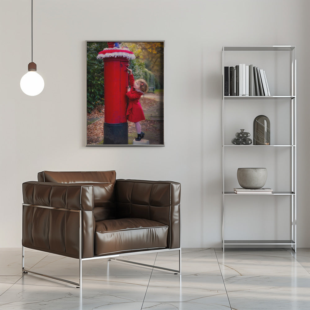 Décoration murale : Lettre au Père Noël