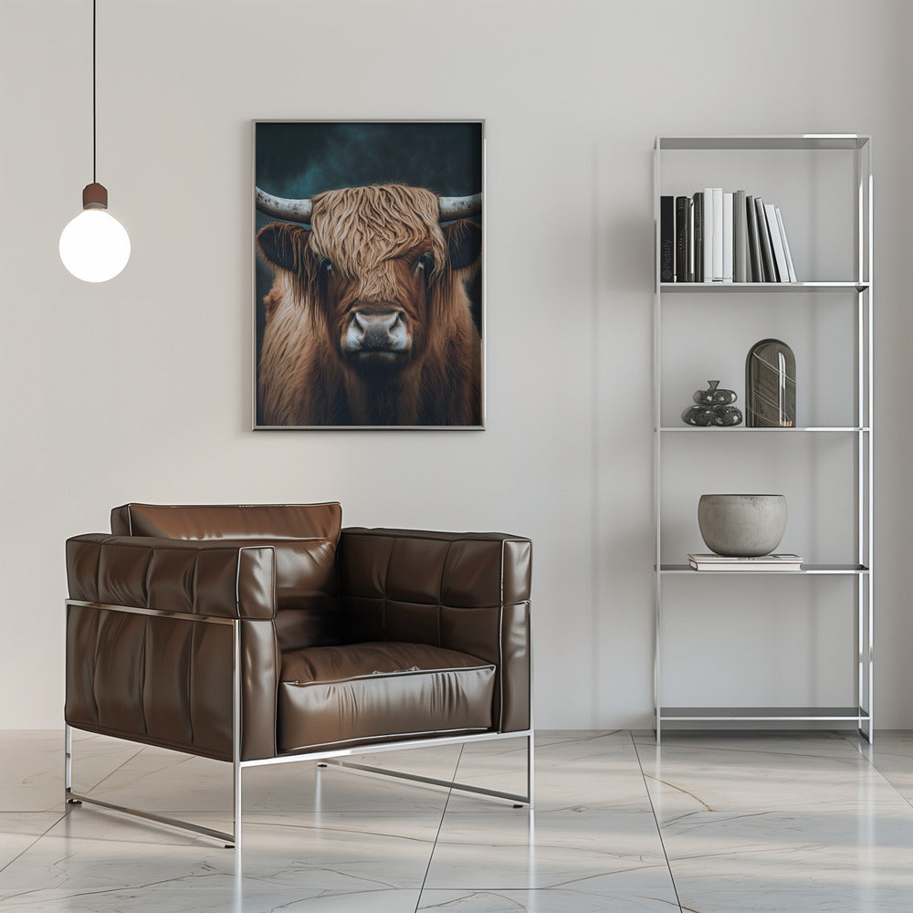 Wall Art Vache des Highlands
