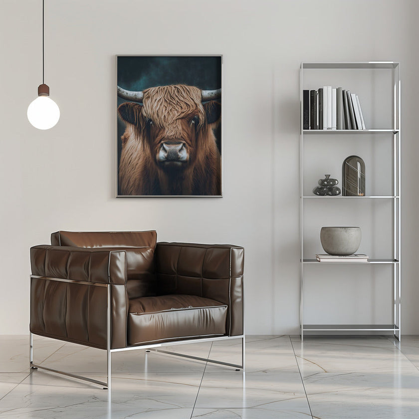 Wall Art Vache des Highlands