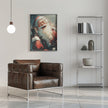 Décoration murale Père Noël rieur - Décoration de Noël