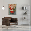 Décoration murale Demandez au Père Noël