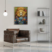 Art mural Lion art animal #lion