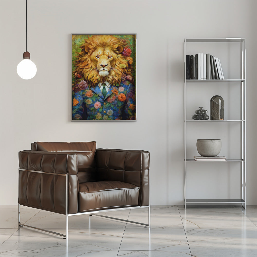 Art mural Lion art animal #lion