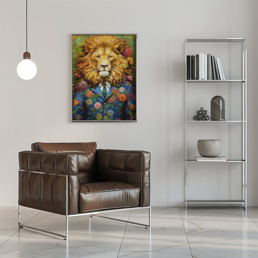 Art mural Lion art animal #lion