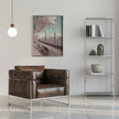 Wall art LONDON Thames Riverside & Tower Bridge | urban vintage style