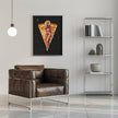 Peinture murale Pizza Sun Tan