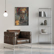 Illustration murale Art africain Wallart 068