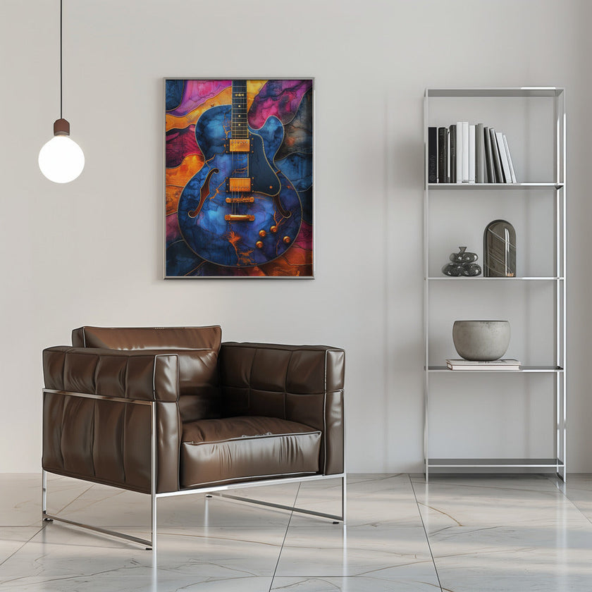 Music Guitar 5 Canvas Print