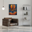 Impression sur toile - Art mural - Violon - 6 panneaux