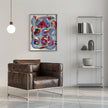 Wall art Dry directional strokes abstract 03