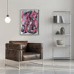 Wall art Dry brush abstract