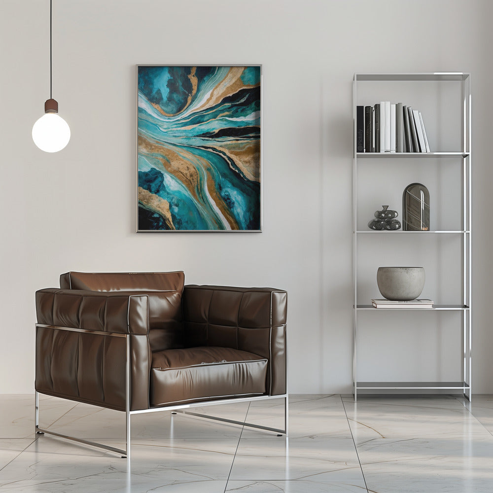 Art mural : Le temps qui passe