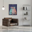 Impression sur toile d'art mural : Trois guides spirituels
