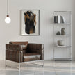 Wall art Black Figure On Neutral Background 1