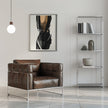 Wall art Black Figure On Neutral Background 3