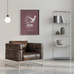 Wall art Snowglobe Dove Canvas Print