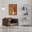 Toile décorative Fa la la