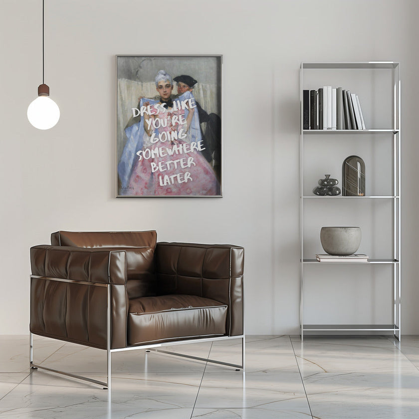 Art mural : habillez-vous pour réussir.