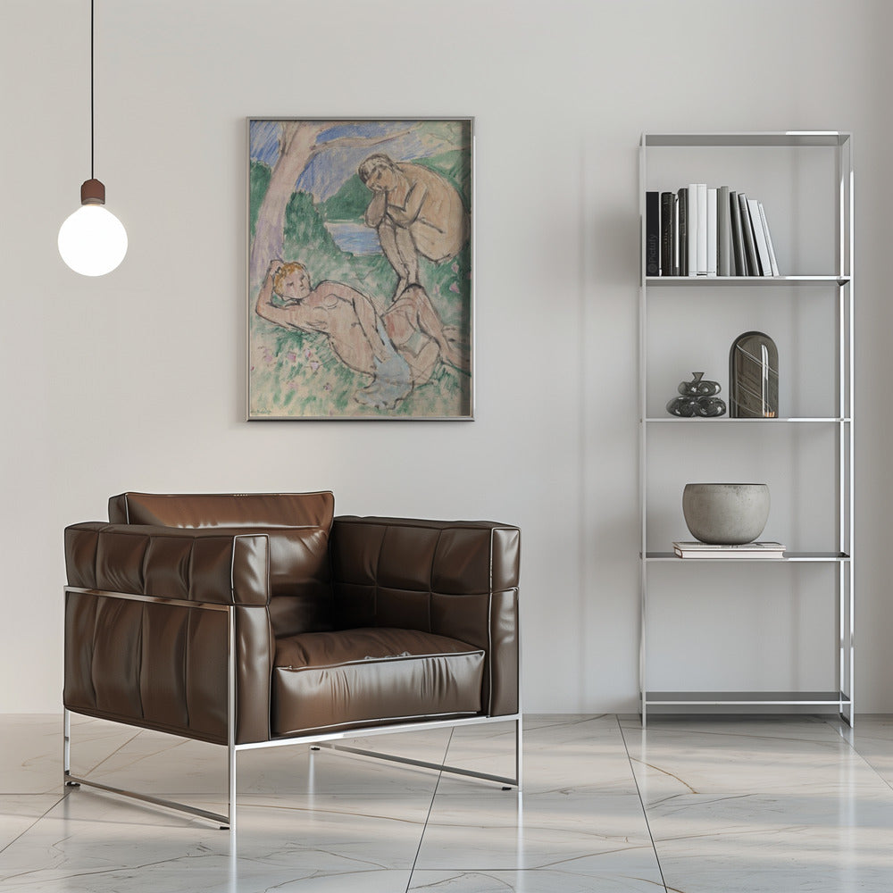 Wall art Baigneuses