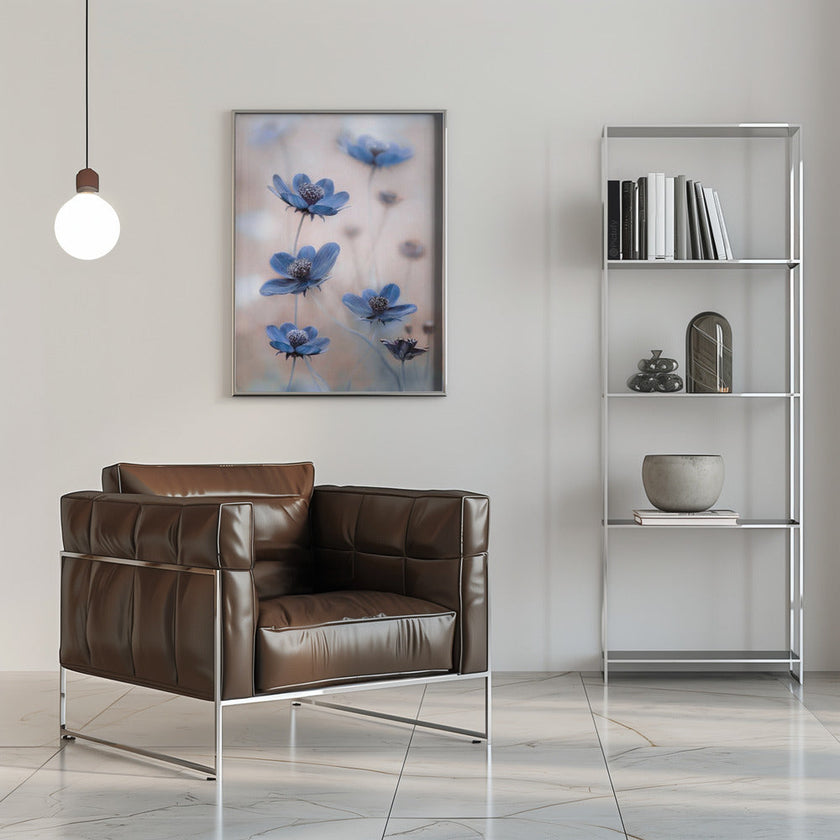 Wall Art Cosmos blue