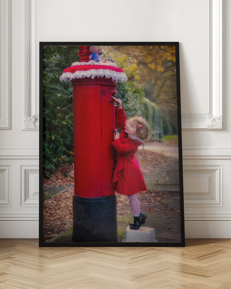 Décoration murale : Lettre au Père Noël