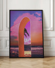 Wall art Portal Vaporwave