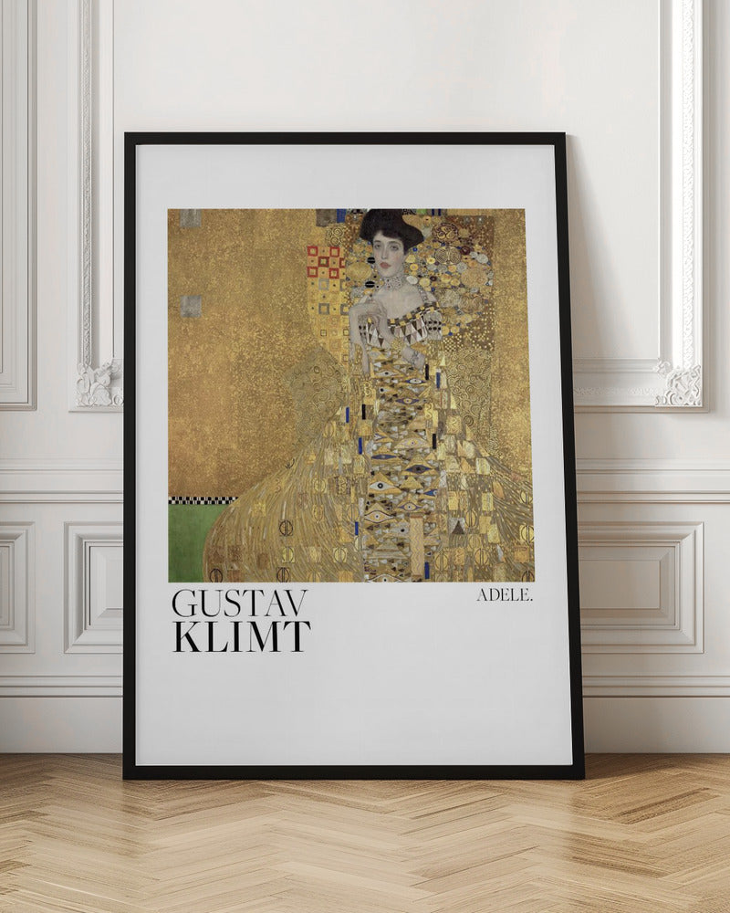 Affiche d'art mural : Portrait d'Adele Bloch Bauer I (1907)