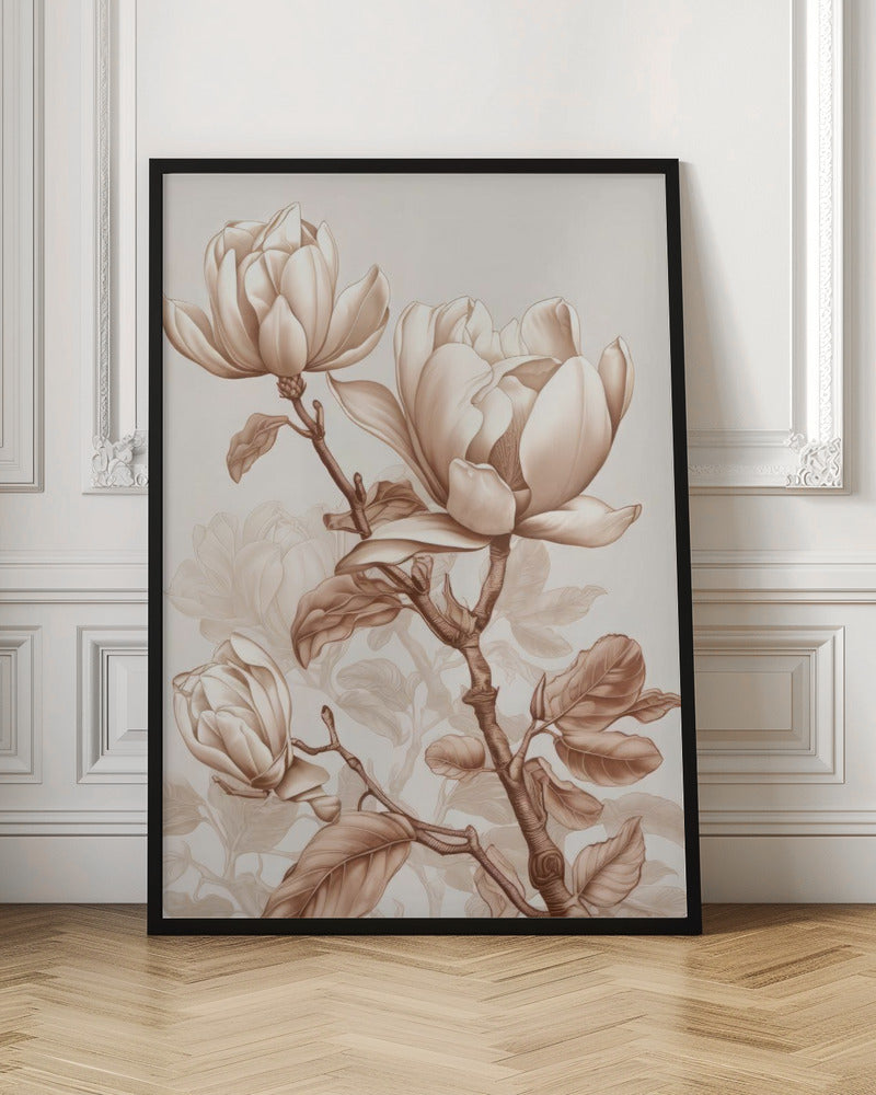 Fleurs Beige 3
