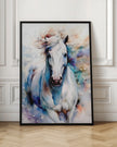 Cheval à l'aquarelle (1)