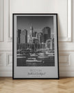 Wall Art BOSTON Skyline North End & Waterfront