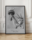 En gros plan : STATUE DE LA LIBERTÉ À NEW YORK, détails