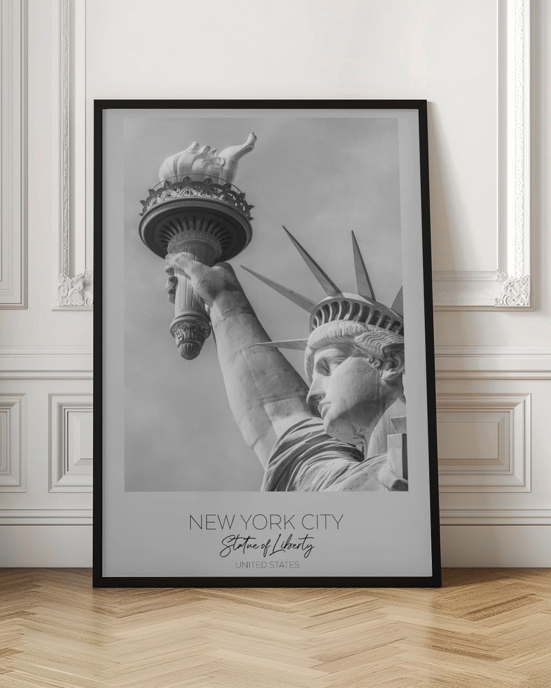 En gros plan : STATUE DE LA LIBERTÉ À NEW YORK, détails