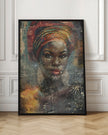 Illustration murale Art africain Wallart 068