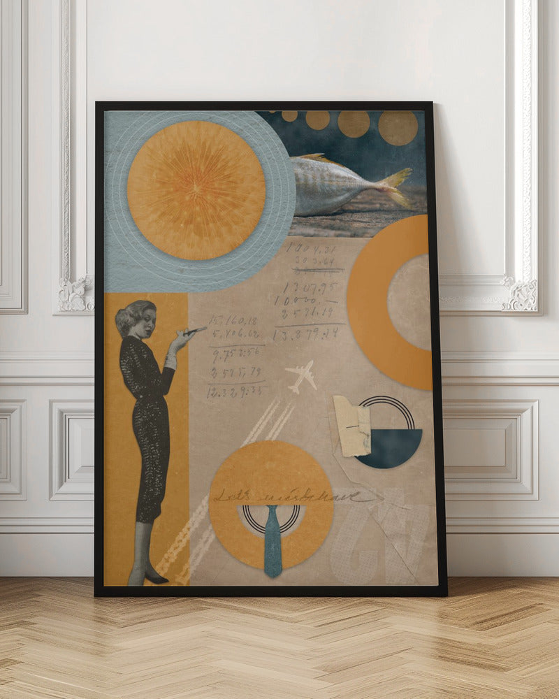 Wall art : Let's Misbehave (Let's Misbehave en français)