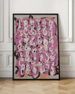 Wall art Paint brush abstract