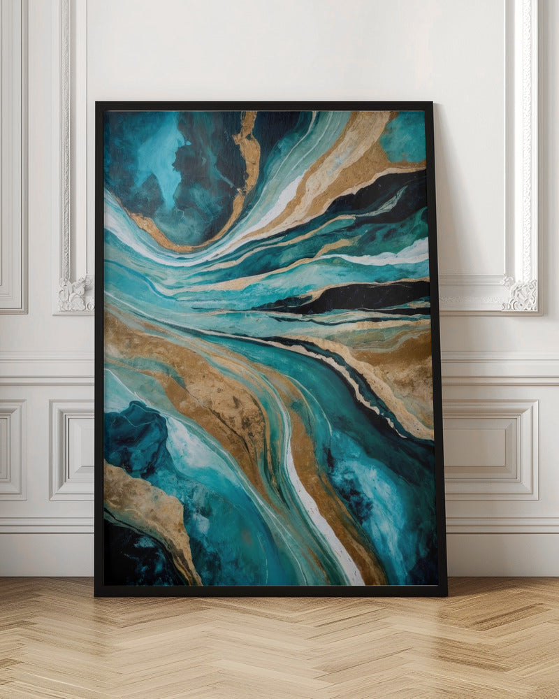 Art mural : Le temps qui passe