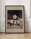 Wall art Scandi Folk and Knitwear: Folklore Holiday 2 Canvas Print