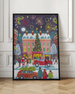 Wall art Christmas in the City Canvas Print