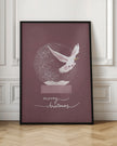 Wall art Snowglobe Dove Canvas Print