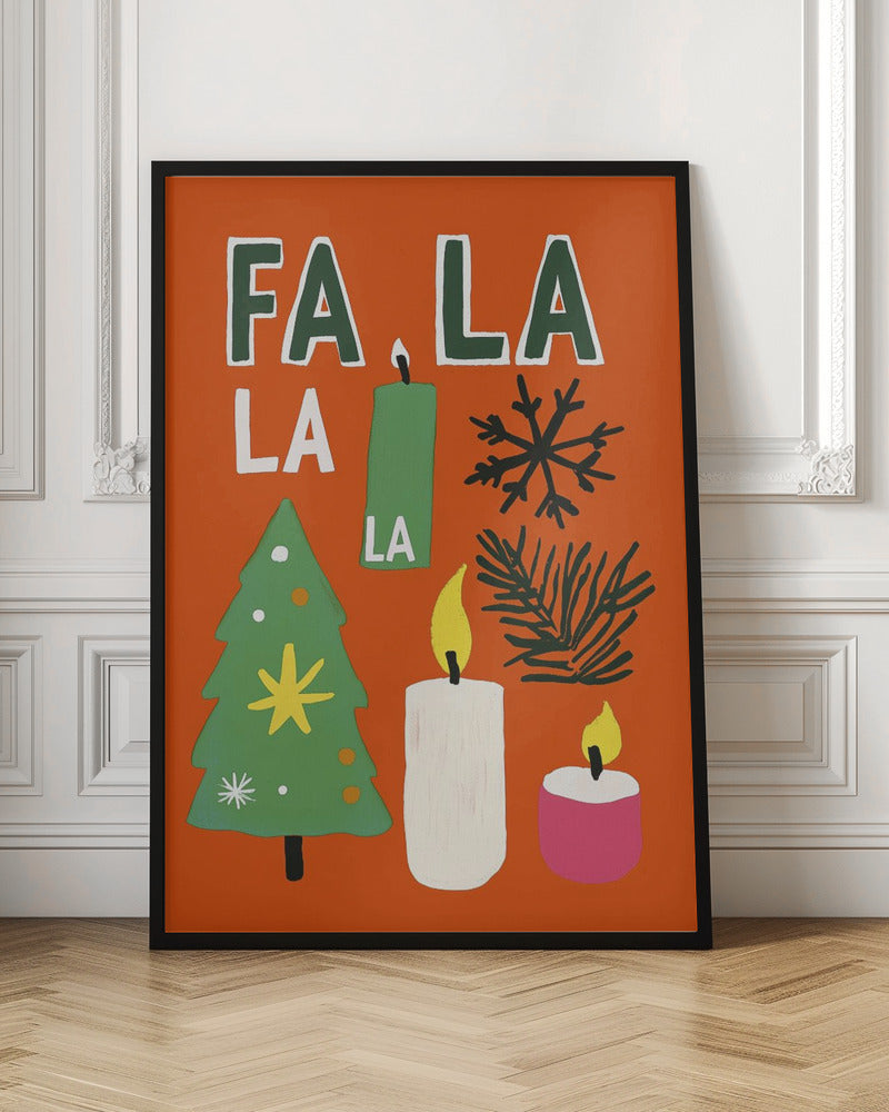 Toile décorative Fa la la