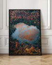 Art mural Automne au bord du lac